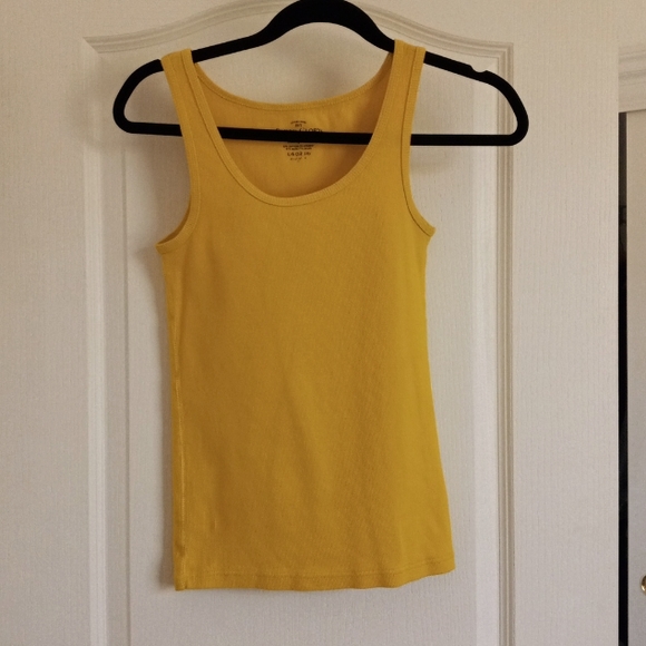 Faded Glory Tops - Faded Glory yellow tank top. Size L. Excellent condition.